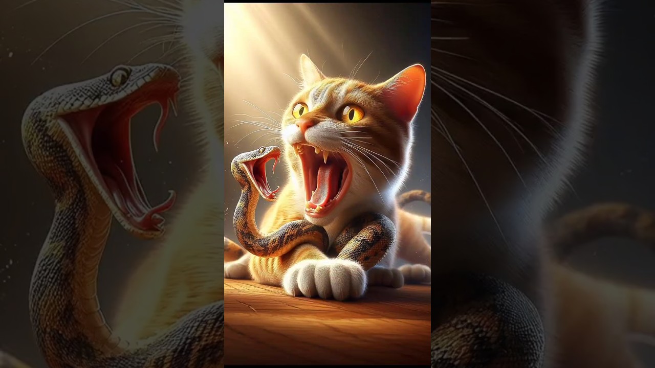 🐱💔 The Cat & The Snake: A Tragic Bond of Fate 🐍😭