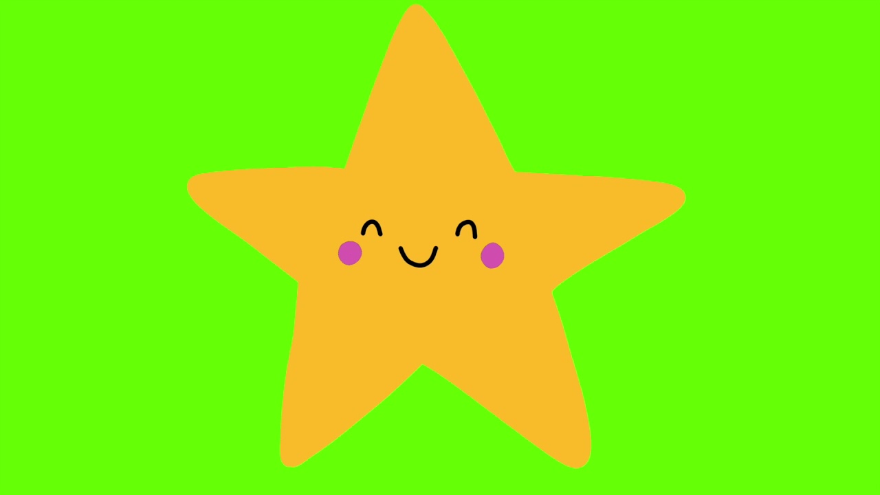 happy star green