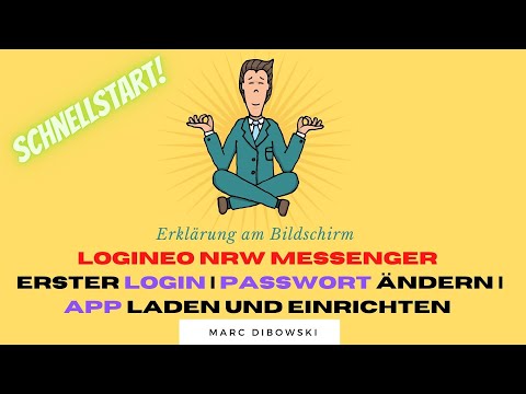 Logineo Messenger | erster Login Hilfevideo | App für Logineo Messenger