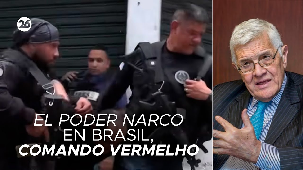 🇧🇷 COMANDO VERMELHO | El poder narco en Brasil, bajo el análisis de Jorge Castro