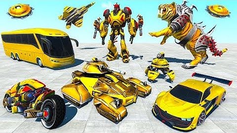 Wild Tiger Robot : Flying Cars | TOP TRENDING  NEW ANDROID GAMES  2022 :