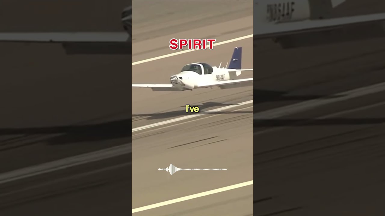 Spirit Pilot Lands WITHOUT Landing Gear 