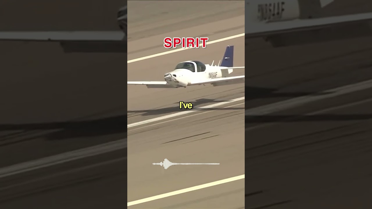 Spirit Pilot Lands WITHOUT Landing Gear 😱
