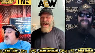 ADAM COPELAND Talks AEW, Asheville being called Edge, acting + Wrestling Career | The Rise Guys