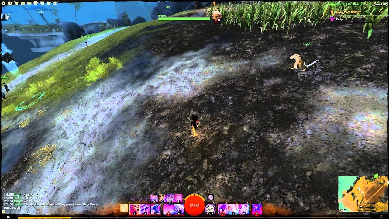 GW2: Brokka and the adopted cub and kid + Waypoint use - YouTube Noxxi, the Noxxian
