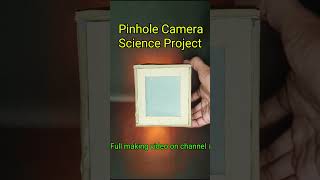 Pinhole Camera science project working model #shortsfeed #short #shorts #shortvideo