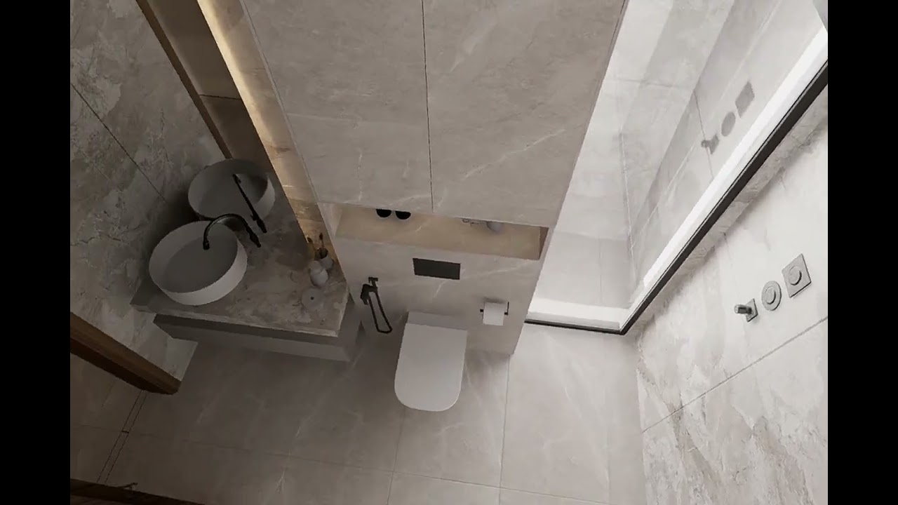 Animación arquitectónica para el diseño de una villa moderna       part 2