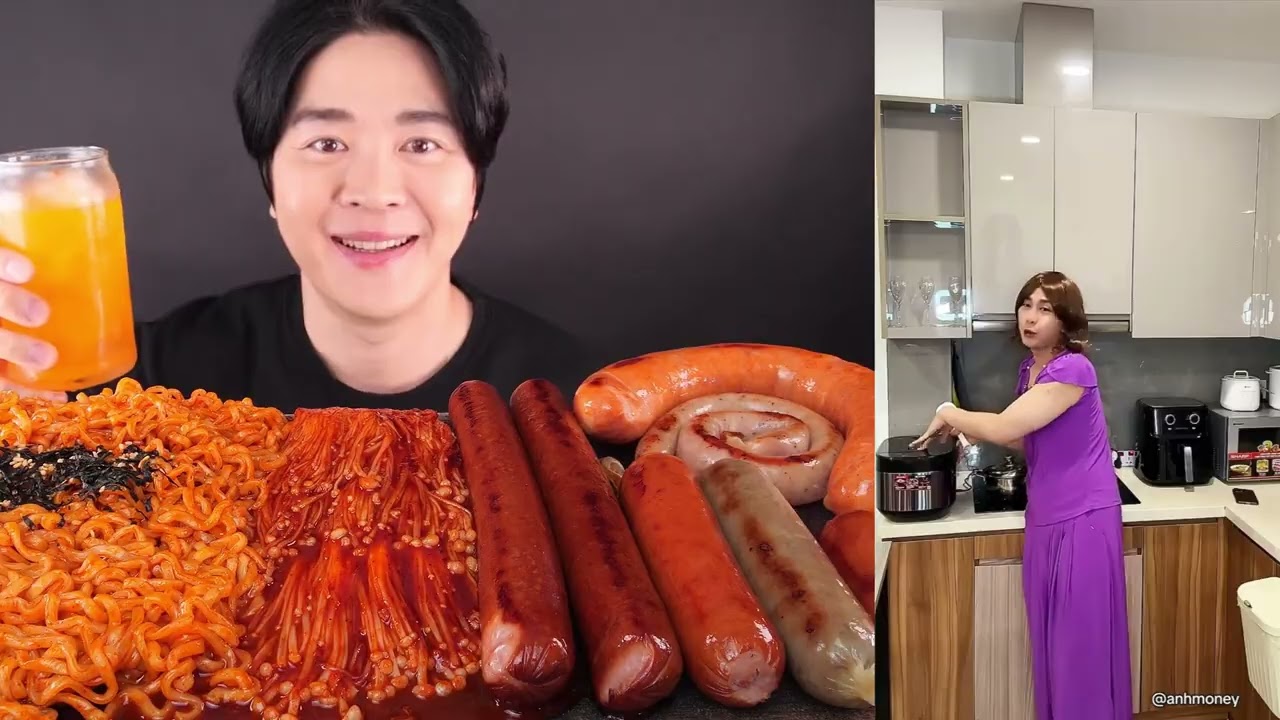 Video Ngắn (anhmoney) Và Mukbang (Chihun ASMR 치훈)