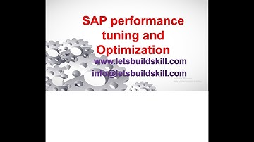 SAP performance tuning and Optimization | SAPパフォーマンスチューニング | Ajuste de rendimiento de SAP