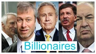 Самые богатые владельцы футбольных клубов!(Kroenke,Abramovich,Anschutz,Mateschitz,Usmanov)