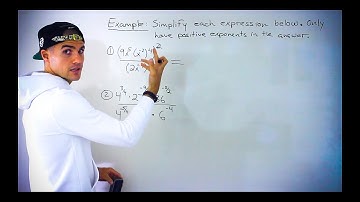 QMS 110 Lab 2 (Ryerson) - Simplify Expressions to Positive Exponents
