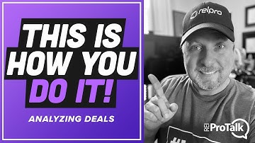 How to Analyze Wholesaling Deals in REIPro | Running Comps | Cash Offers