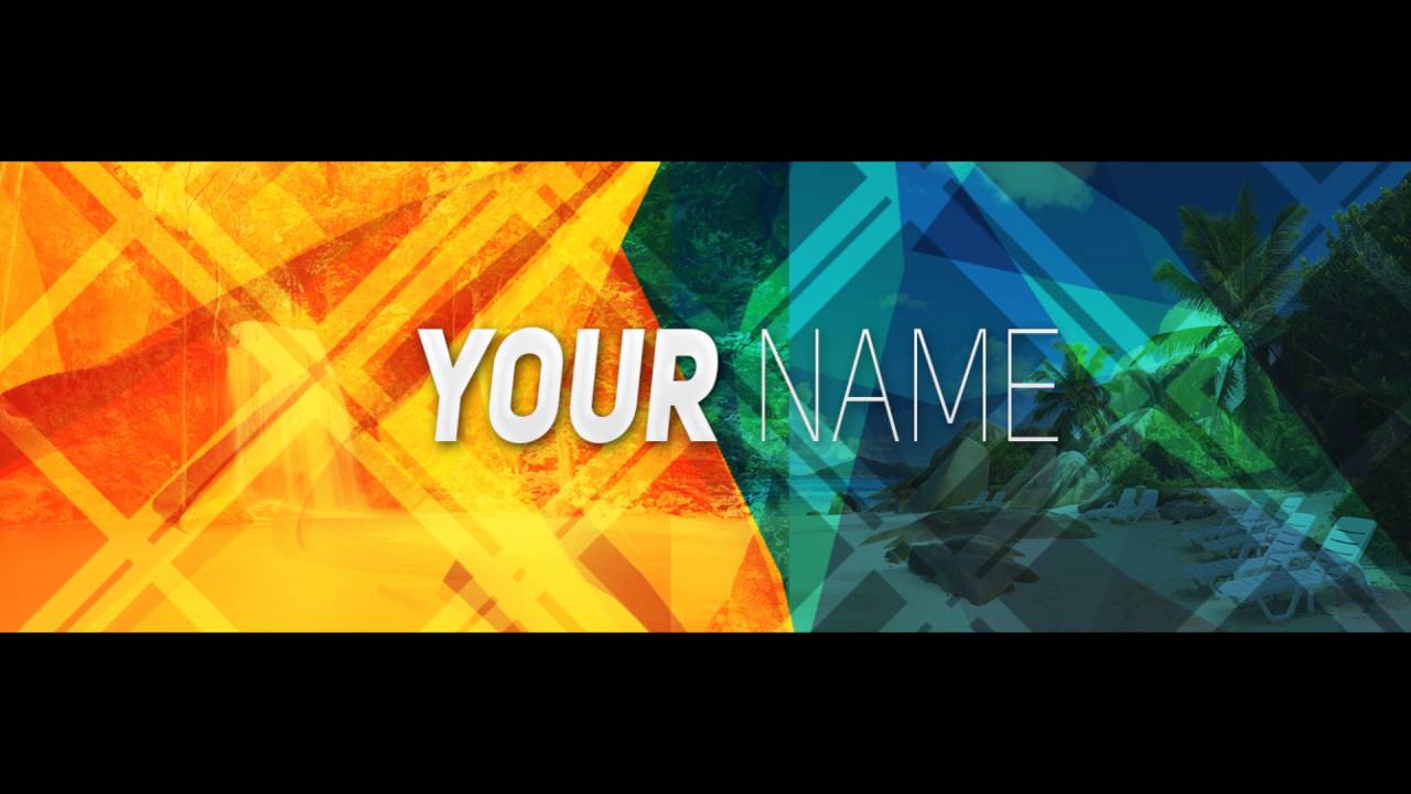 Vibrant Abstract Banner Template + PSD Download