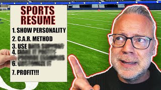 7 Steps to a Winning Sports Resume