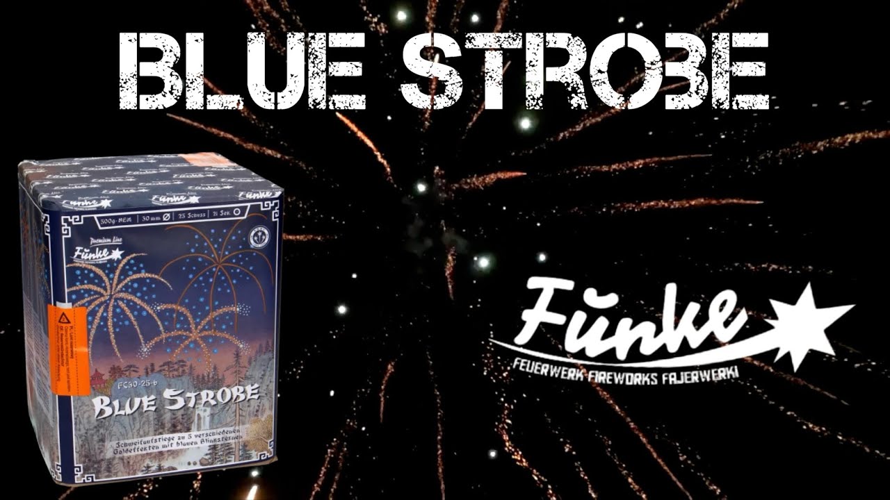 Funke Blue Strobe | XXL Gold Batterie | Premium Cake | Einfach ein ...