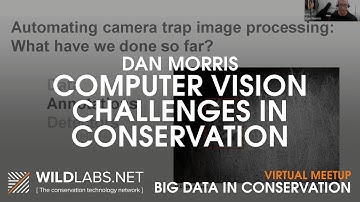 Dan Morris: Computer Vision Challenges in Conservation