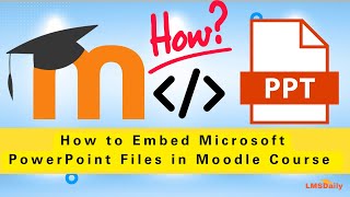 Moodle - How To Upload Microsoft Powerpoint Files In Moodle Course