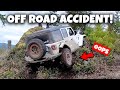 CRASHED MY DIESEL JEEP WRANGLER WHILE OFF ROADING - *First Body Damage*
