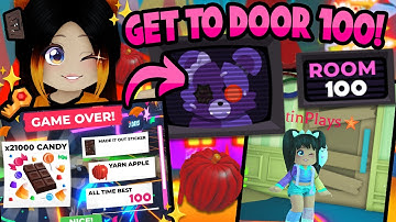 How To Get To *DOOR 100* in The Hauntlet! *TIPS & TRICKS* Adopt Me (roblox) ALL REWARDS