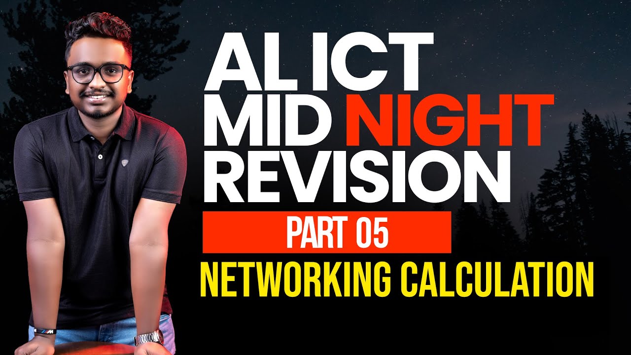 MID NIGHT REVISION I DAY 05 I A/L ICT LASITHA PRASAD