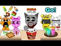 Incredibox Sprunki Challenge Emoticon Mukbang | Cartoon Animation | MOMOSTUDIO