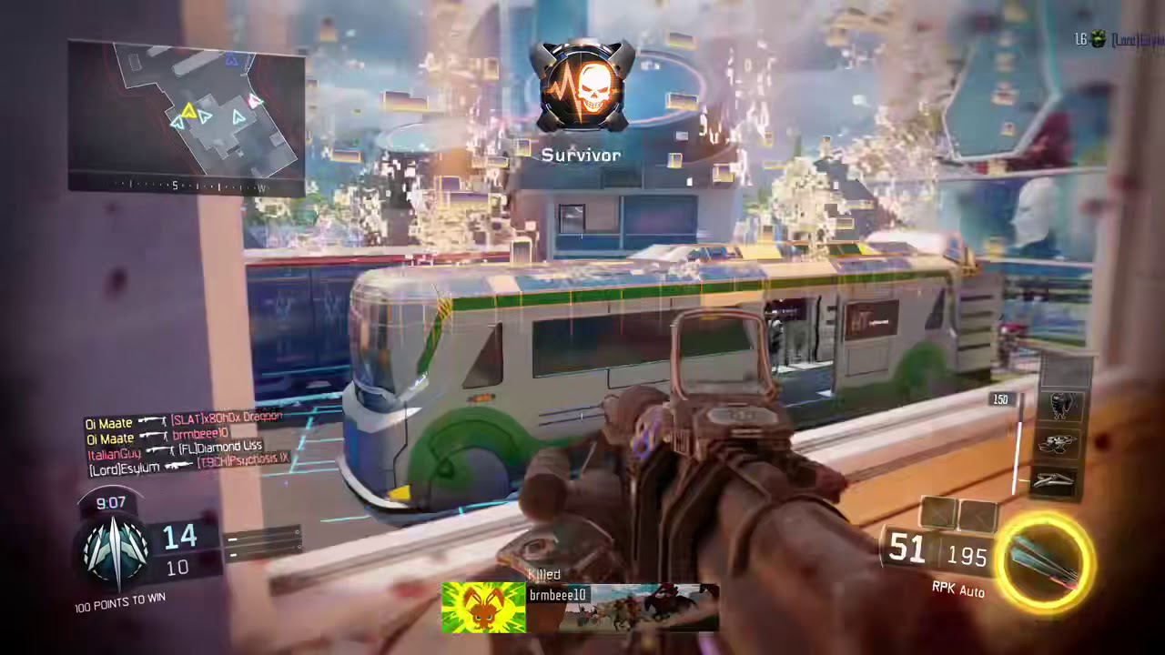 BO3 Nuketown RPK Nuclear
