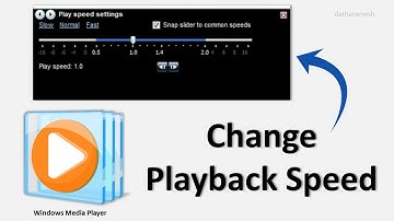 How to Change Playback Speed In Windows Media Player