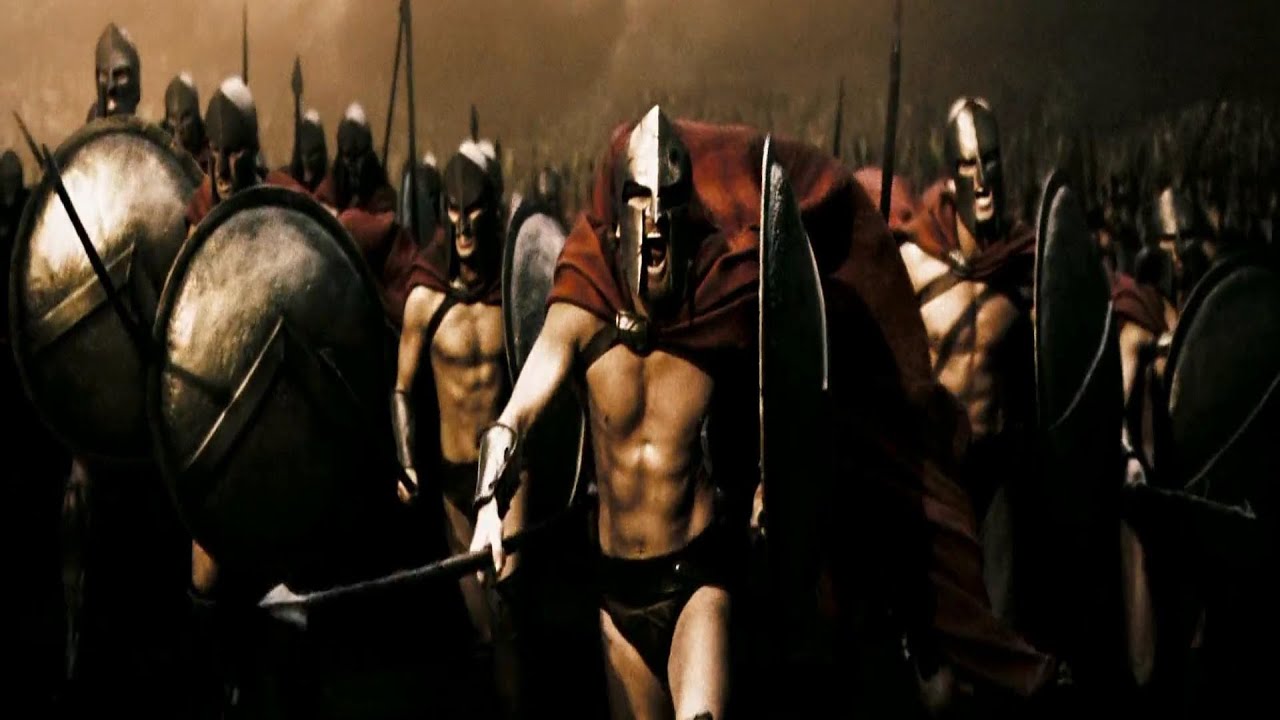 THIS IS SPARTA! Gerard Butler in 300 Clip #shorts 