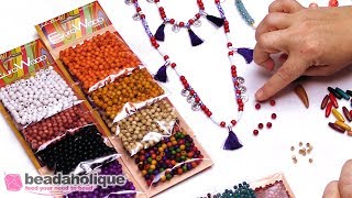 Show & Tell: Colorful Wood Beads