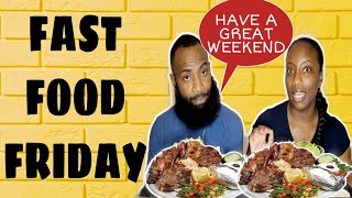 FAST FOOD FRIDAY MUKBANG (FFF) || OUTBACK STEAK HOUSE || THE GREEDY COUPLE 🇯🇲