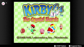 Kirby 64 The Crystal Shards Nintendo Switch Online Gameplay