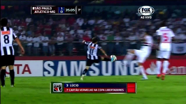 Jogo completo - São Paulo 1x2 Atlético MG - Oitavas de final - Jogo de ida - Copa Libertadores 2013