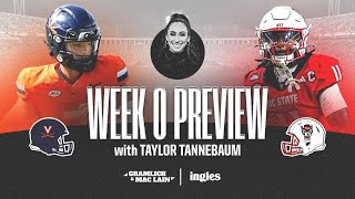 Week Zero Preview + 3 Burning Questions w/ ESPN's Taylor Tannebaum News