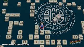 Mahjong tiles and football pitches - Bombercup, a free browser bomber arena screenshot 2