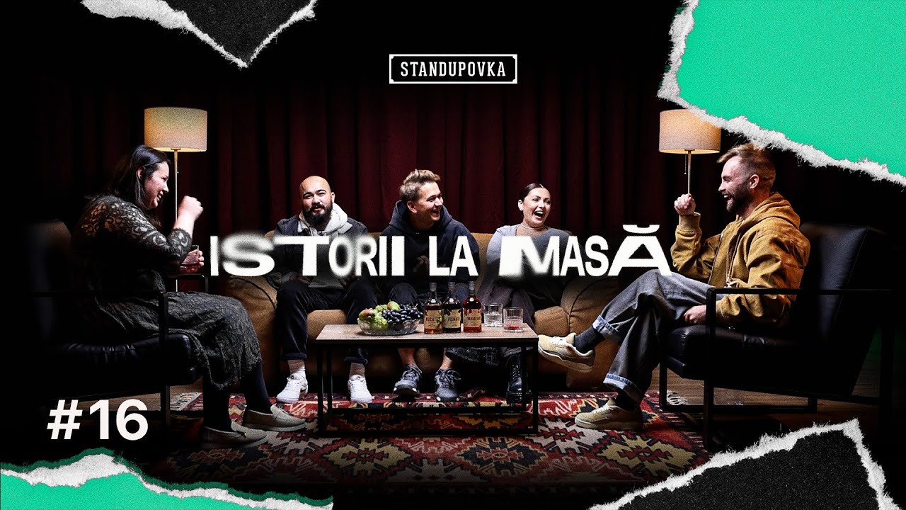 Istorii la masă #16 ( Muntean, Vizitiu, Gogu, Bivol și Sliusarenco ) 