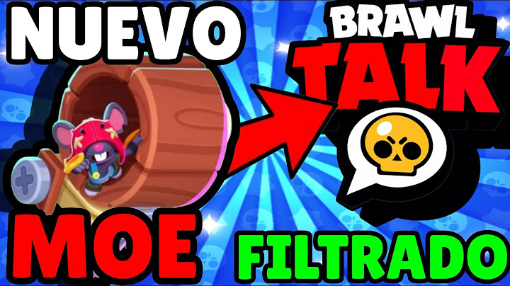 !!MOE EL NUEVO BRAWLER FILTRADO !!!