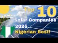 Top Solar Panel Brands in Nigeria 2025 – Trusted & Affordable Picks