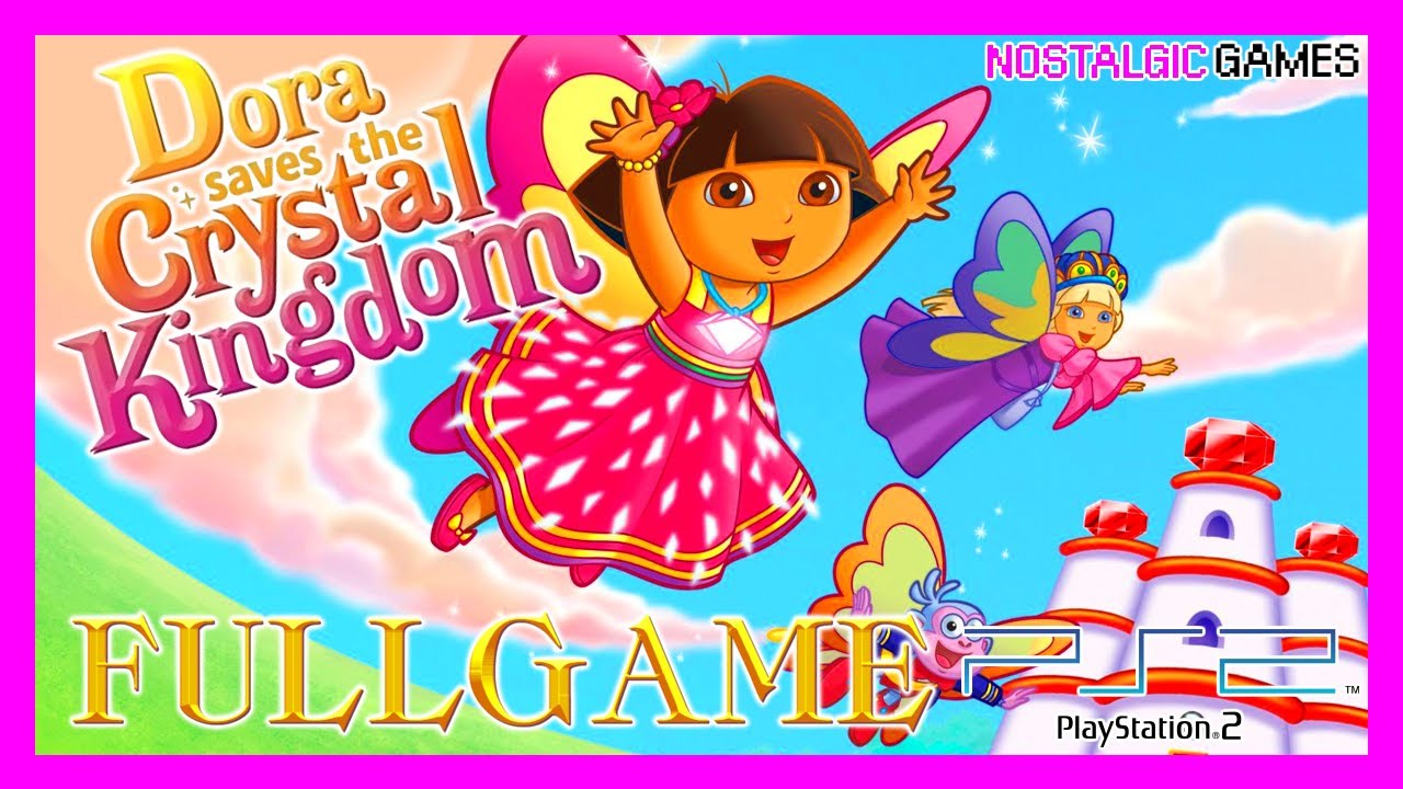 Dora The Explorer: Saves The Crystal Kingdom - PlayStation 2 Game