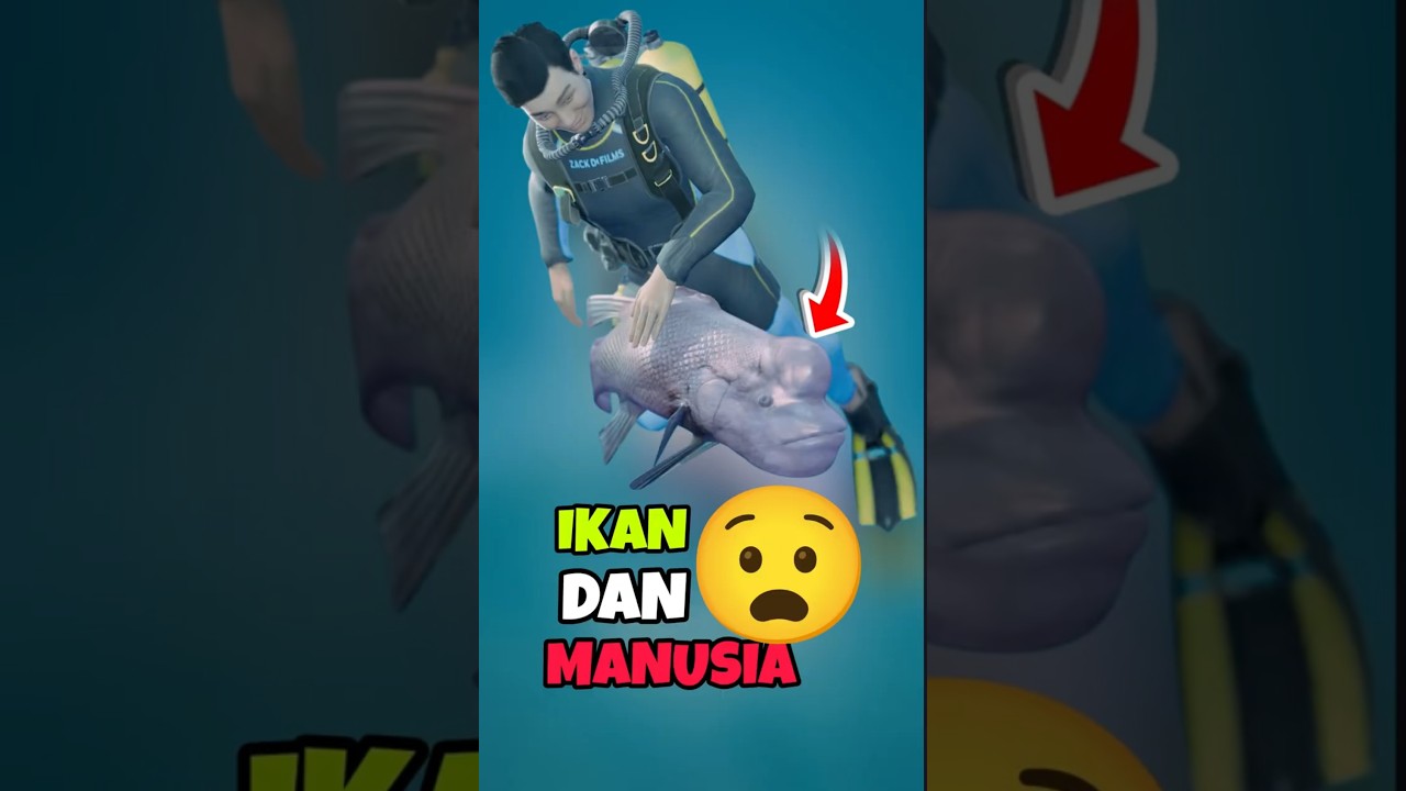 KISAH UNIK Persahabatan antara Ikan dan Manusia 😧