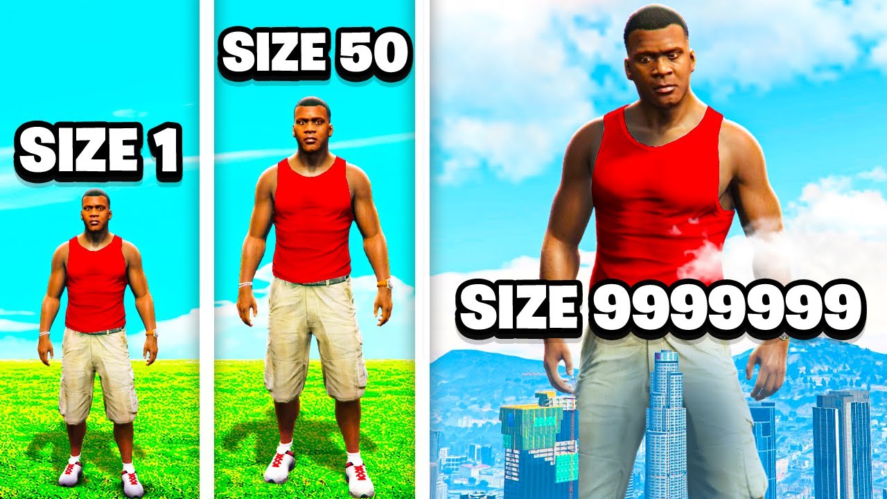Growing BIGGEST Human In GTA 5!