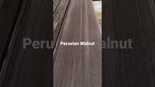 Peruvian Walnut + Teak Oil