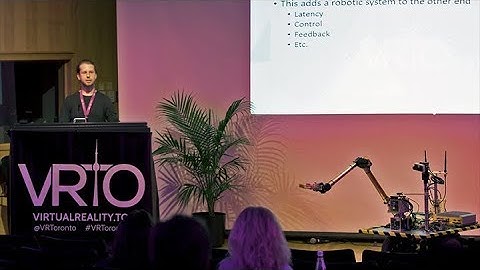 VRTO 2017 - VR for Immersive Robotic Control - Taiga Robotics