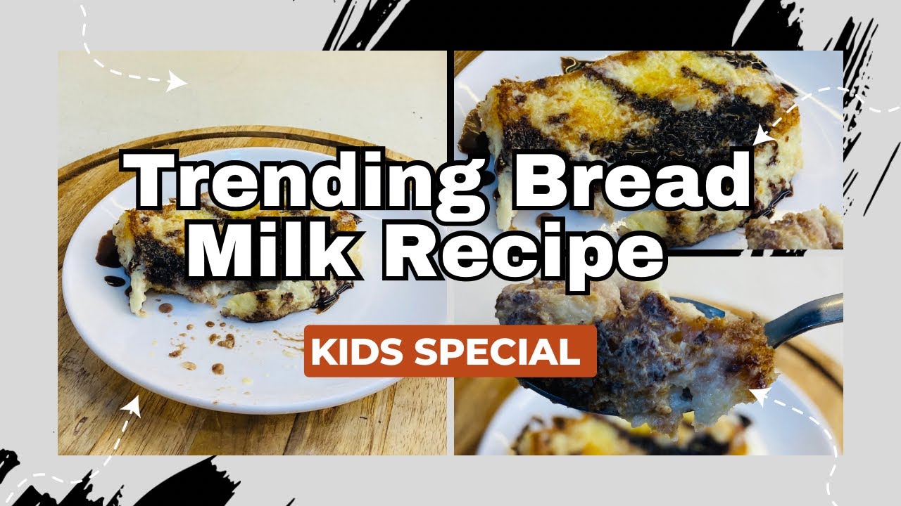 Trending Bread Milk Pancake The Most Viral Bread Milk Fried Bread 