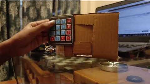 Wonderful Security Smart Lock Made Using Arduino and a 4x4 Matrix Keypad