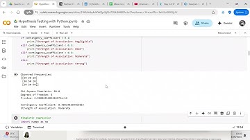 Discover contingency coefficients with Python