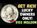 Top 4 SUPER RARE Washington Quarters Worth MILLIONS — Lucky Owners Are RICH! 🔥💰