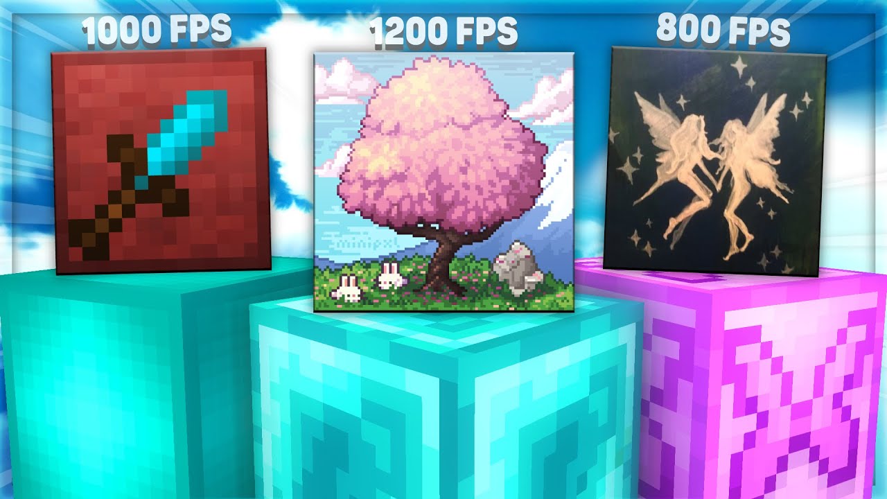 Top 3 New BEST Bedwars/PvP Texture Packs - FPS Boost (1.8.9) - YouTube