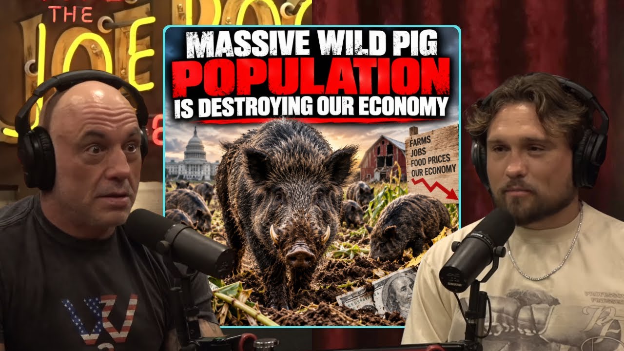 The Massive Wild Pigs Population Is Destroying Our Economy | Joe Rogan