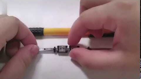 Have you ever seen such a small linear guide?
