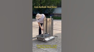 Gas Kebab Machine #bbq